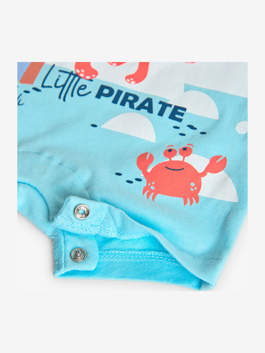 Boboli Babystrampler Kurzärmelig turquoise