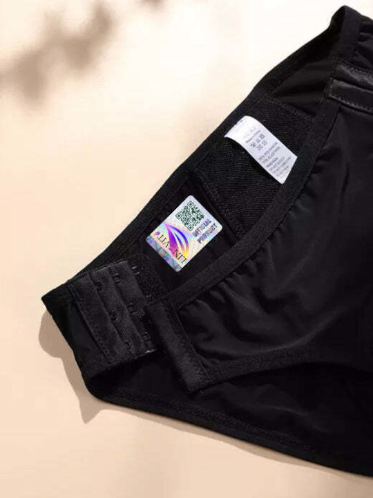 Damen-Slip Menstruell Schwarz