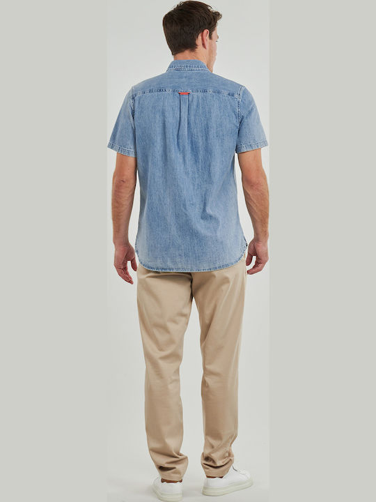 Superdry Τζιν Πουκάμισο Denim