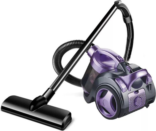 Raf R-8662P Vacuum Cleaner 1200W Bagless 3lt Purple