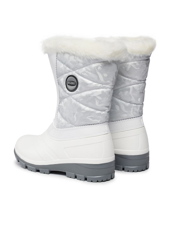 Snow Boots Nancy Camouflage White