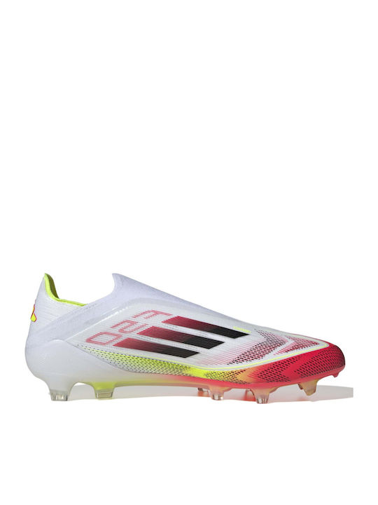 adidas F50 Elite LL FG Football Shoes with Cleats White