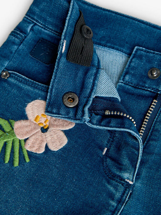 Kinder Schlaghose Jeans Rot