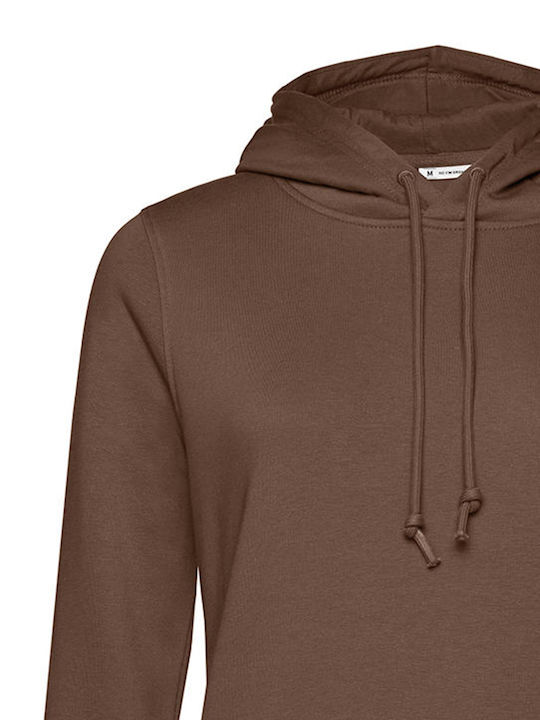 B&C Women's Long Sleeve Promotional Sweatshirt Mocha B&C Women's Long Sleeve Promotional Sweatshirt Mocha