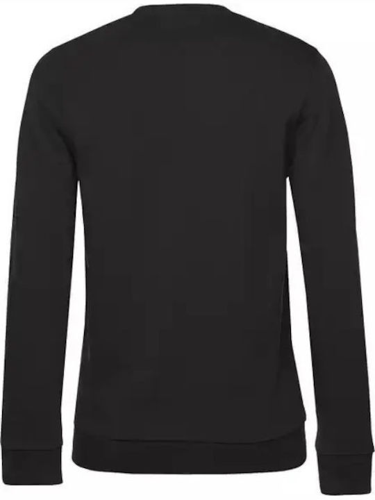B&C Women's Long Sleeve Promotional Sweatshirt Black