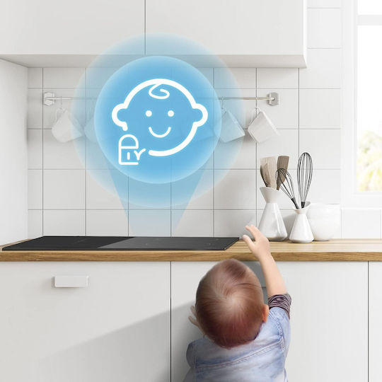 Midea Autonomous with Child Lock Function 59x52εκ.