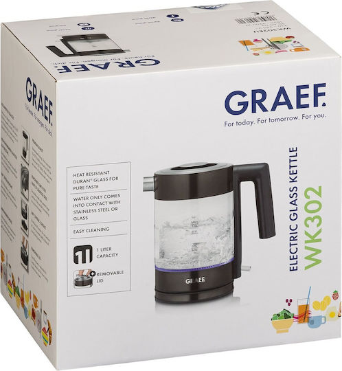 Graef Βραστήρας 1lt 2000W Μαύρος