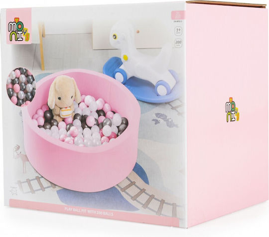 Moni Ball Pit 90x90x30cm. for 1+ Years Years Pink