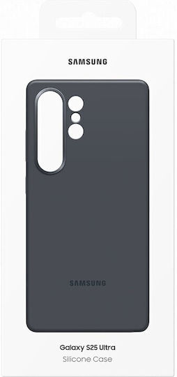 Samsung Back Cover Silicone Black (Galaxy S25 Ultra)