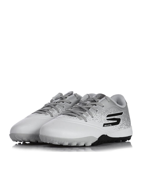 Razor 1.5 TF Kinder Fußballschuhe und Stollenschuhe mit Rasen Weiß / Silber