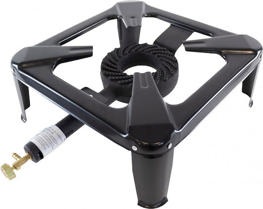 Idealgas Liquid Gas Countertop Single Burner Black