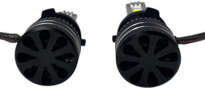 Led Λάμπες 9005 Hb3 Streetech Μοντέλο Stn2 Μεσαία Ή Μεγάλα Φώτα 150 000 Lux 45 Watt Canbus 6000k 1500% Πιό Έντονη Φωτεινότητα 2τμχ