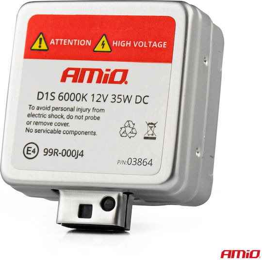 AMiO Lamps Car & Motorcycle D1S / D1 Xenon 6000K Cold White 12V 35W 1pcs