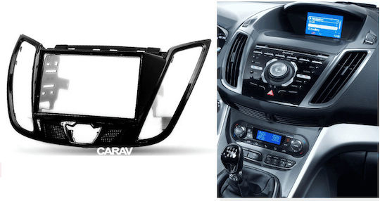 DIN Fascia Panels 2 Din for Ford C-Max / Kuga