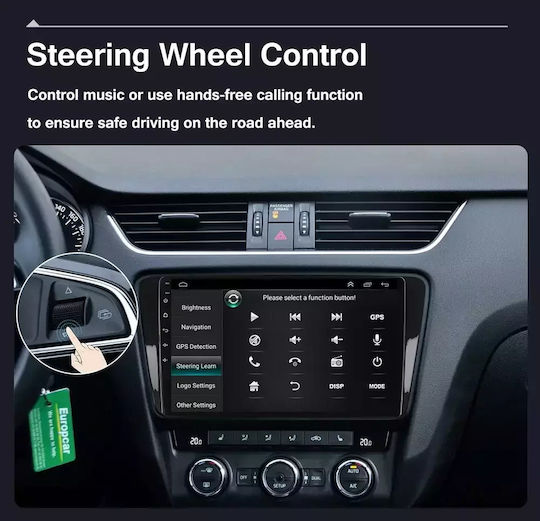 Car Audio System for Audi A3 2003-2012 (Bluetooth/USB/WiFi/GPS/Apple CarPlay/Android Auto) with 9" Touch Screen