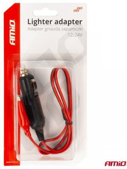 AMiO Adaptor pentru brichetă Priza auto 12V - 24V