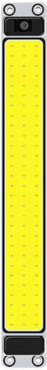 Led Vehicle Ceiling Light Powerful Light 87 Led Cob 8700lm 12/24v Switch Tc-178