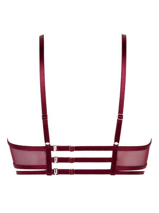 Scarlett Bra without Padding Underwire Beet Red