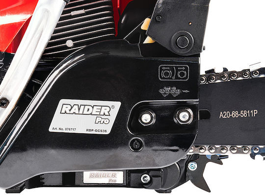 Raider RDP-GCS36 Αλυσοπρίονο Βενζίνης 4.8hp 8.65kg με Λάμα 50cm