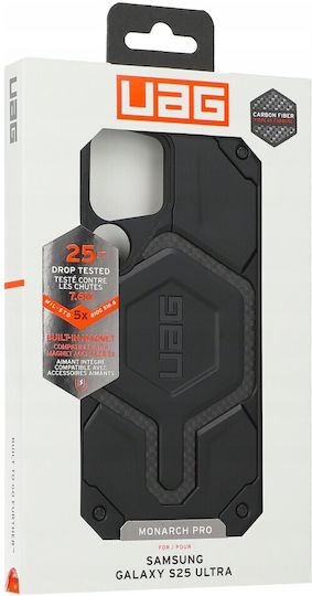 UAG Monarch Pro Back Cover Ανθεκτικό Μαύρο (Galaxy S25 Ultra)