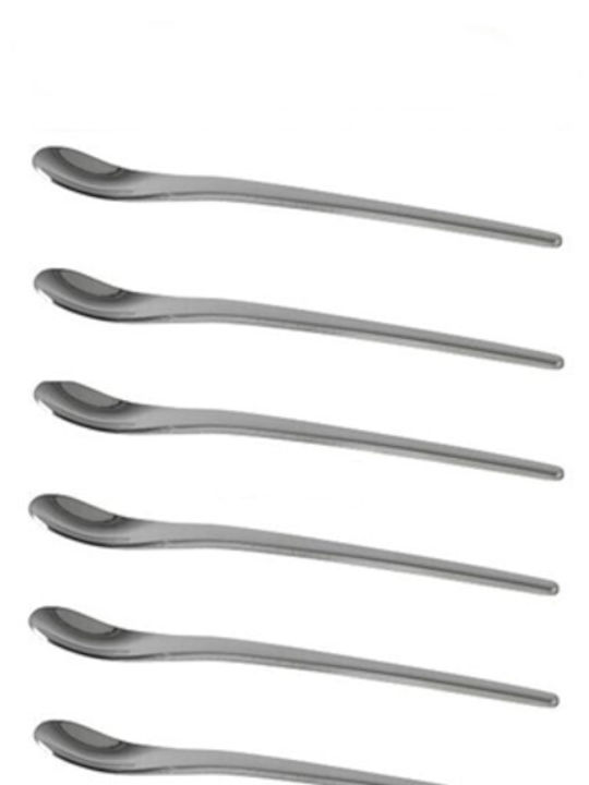 Joe Frex Ses6 Καφέ/Τσαγιού Ανοξείδωτα Ασημί 10.8cm 9001350000 6τμχ