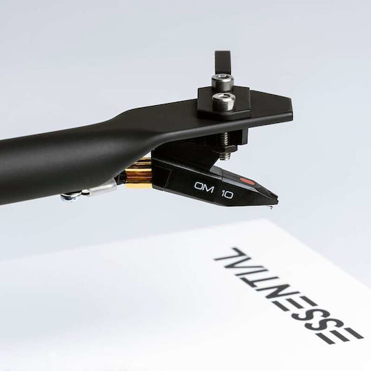 Pro-Ject Audio Essential III plus Ortofon OM 10E Pick-Up cu Preamp Alb