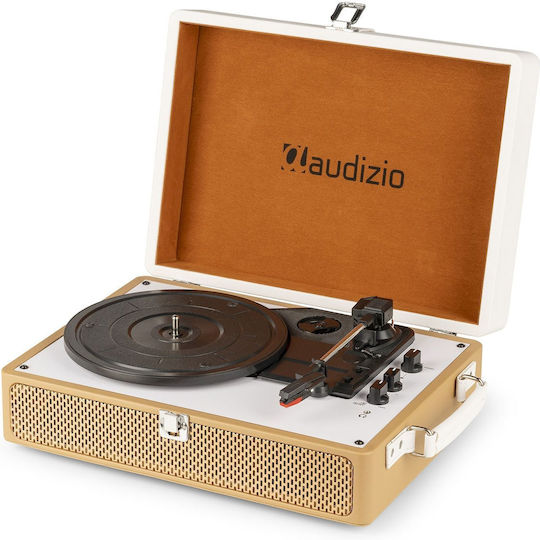Audizio 102.058 Кутия За Риболовни Принадлежности Грамофон с Вградено Предусилване И Вградени Говорители Кафяв