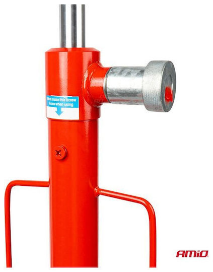 AMiO Hydraulic Transmission Jack with Lifting Capacity up to 191cm and Weight Capacity up to 500 Kilograms