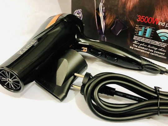 Kemei Hair Dryer 3500W Black KM-5807