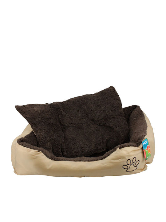 Pet Comfort Poof Dog Brown 75x55cm