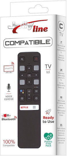 Jollyline Compatible Remote Control JL1510 for TCL TVs