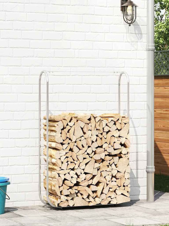 vidaXL Brennholz Hölzernes Regal Holzlagerung 100x25x150cm