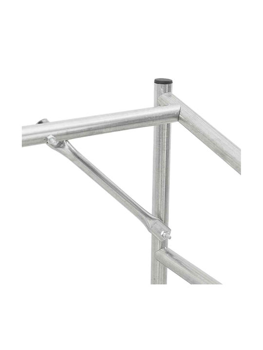 vidaXL Ξύλινο Ράφι Αποθήκευσης Ξύλων 100.5x40.5x110.5cm Μαύρο