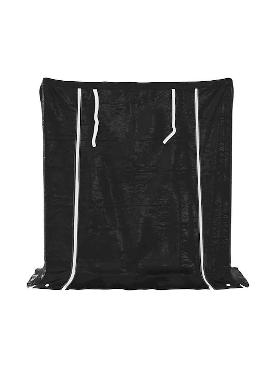 vidaXL Ξύλινο Ράφι Αποθήκευσης Ξύλων 100.5x40.5x110.5cm Μαύρο