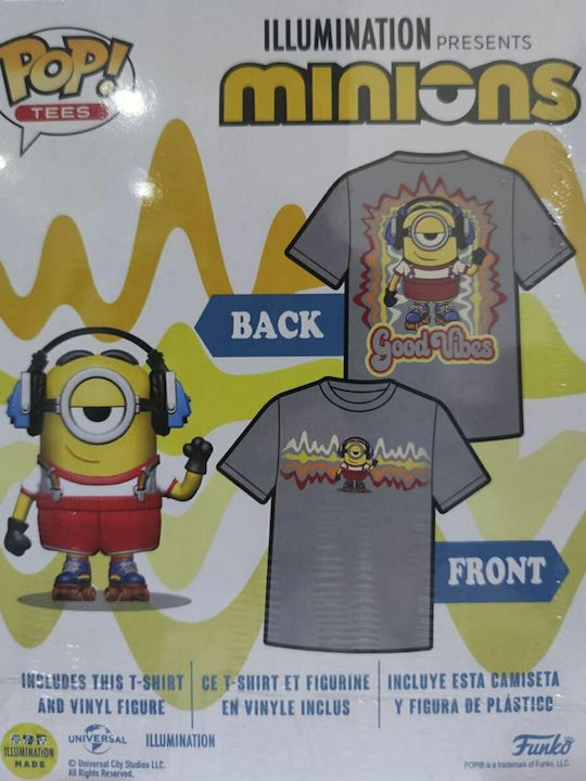 Funko Pop! Tees Movies: Skater Stuart (Metallic) (L) (Metallic) (L) Exclusive Funko Pop! Tees Movies: Skater Stuart (Metallic) (L) (Metallic) (L) Exclusive