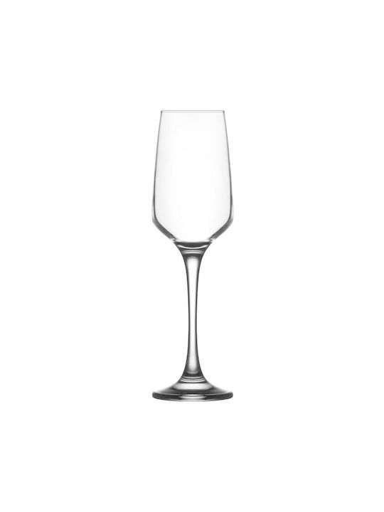 Max Home Glass Champagne / Liqueur/Ouzo made of Glass Goblet 230ml