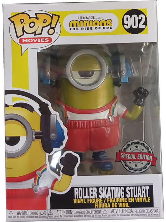 Funko Pop! Tees Movies: Minions - Skater Stuart (Metallic) (M) Exclusive