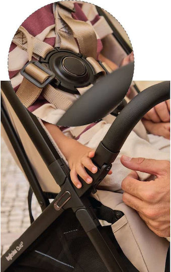 Inglesina Quid³ Καρότσι Μωρού Kατάλληλο για Nεογέννητο Lunar Beige 6.4kg