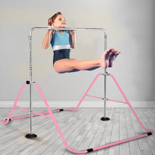 Bakaji Klappbare Tanz- und Gymnastikstange Kinder Pink Stahl 02841667