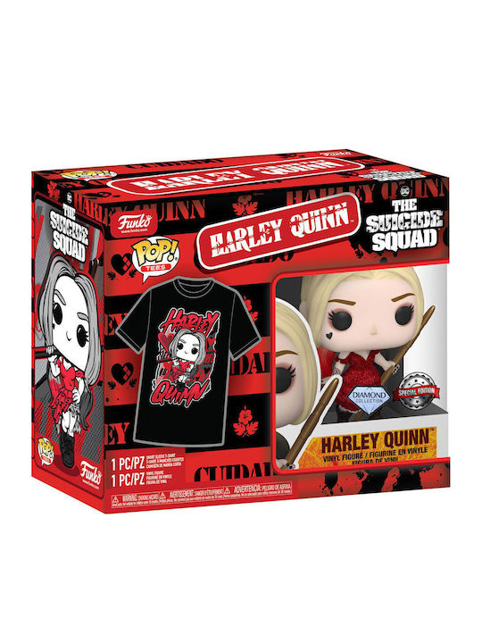 Funko Pop! Tees Filme: Suicide Squad - Harley Quinn (S) - Ediție limitată (S) Ediție Specială