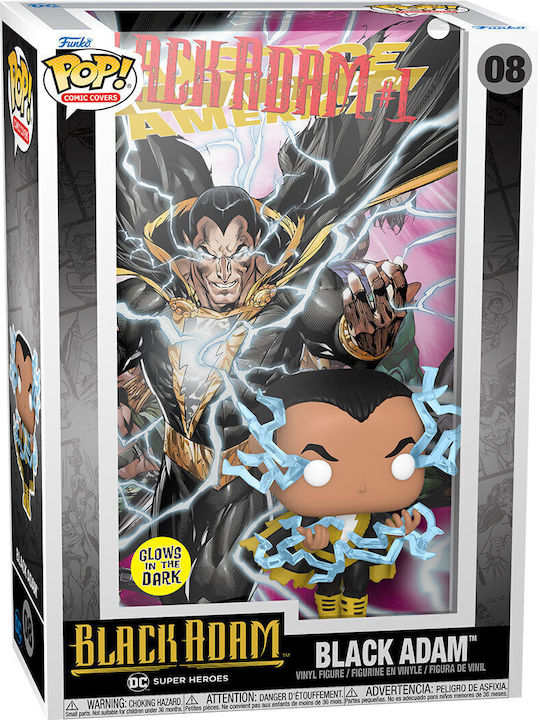 Funko Pop! Comic Covers: Black Adam Glows in the Dark