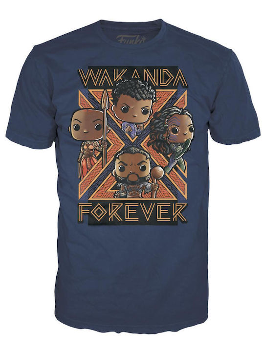 Funko Pop! Tees Marvel: Wakanda Forever (M) - (Männlich) Gekästelt (L) Sonderausgabe