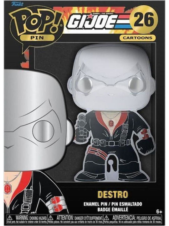 Funko Pop! Pin Movies: Destro Funko Pop! Pin Movies: Destro