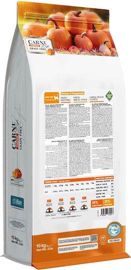 Maya Family Carni Life Dry Food Grain-Free for Adult Sterilized Cats with Pumpkin / Chicken / Pomegranate / Poultry / Meat / Liver 10kg