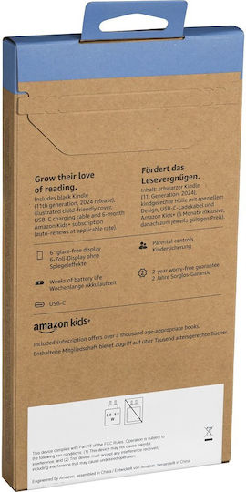 Amazon Kindle Kids (2024) 6" (16GB) Ocean Explorer