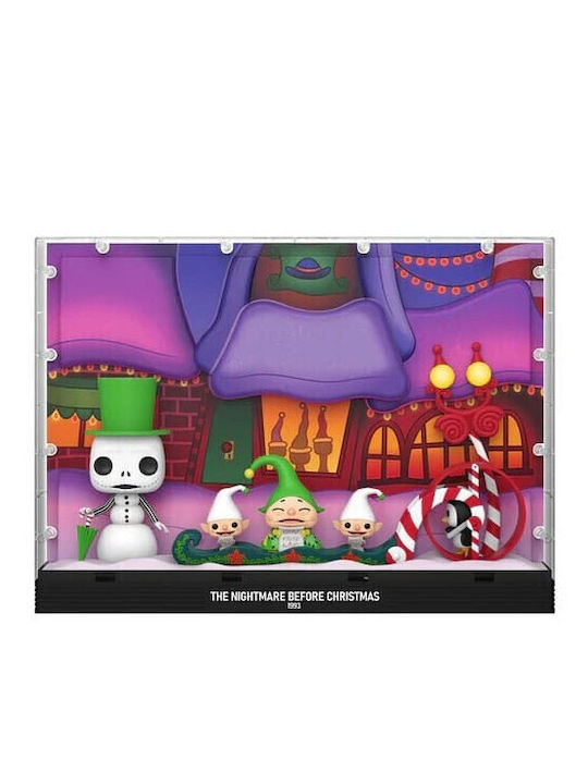 Funko Момент Deluxe: Кошмарът преди Коледа - Snowman Jack & Carolers 12
