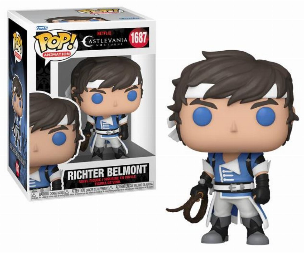 Funko Pop Figure Castlevania Nocturne Richter Belmont #1687