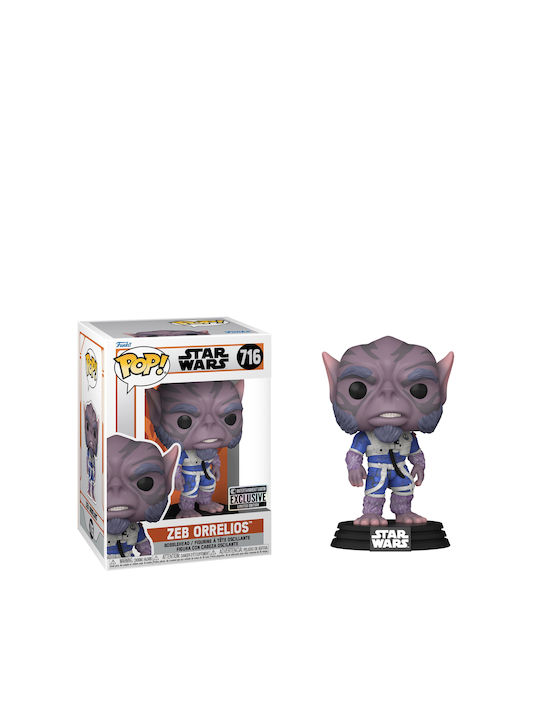 Funko Pop! Bobble-Head Movies: Star Wars: The Mandalorian - Zeb Orrelios 716 Special Edition