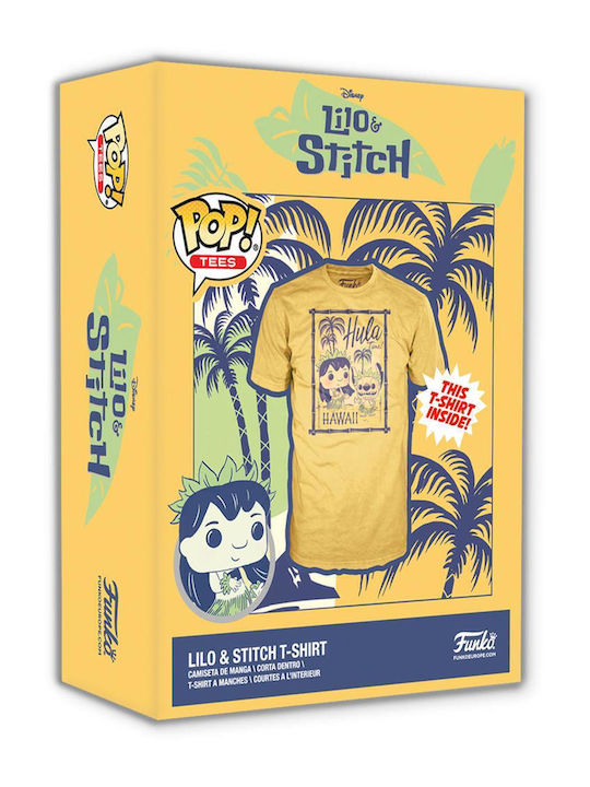 Funko Boxed Pop Tees Disney Lilo Stitch Hula T-shirt S 889698753272 Funko Boxed Pop Tees Disney Lilo Stitch Hula T-shirt S 889698753272