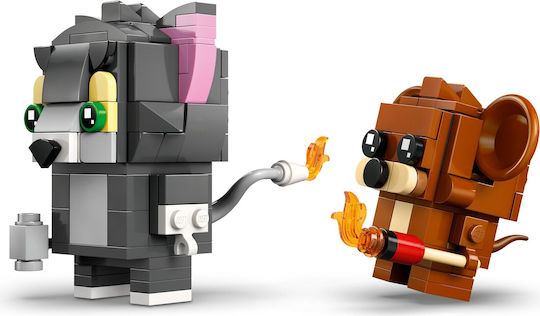 LEGO Brick Headz Tom & Jerry Pentru 10+ Ani 212 Bucăți